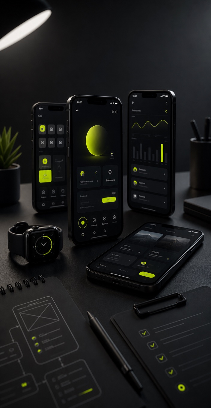 Mobile app development across phones and wearable devices