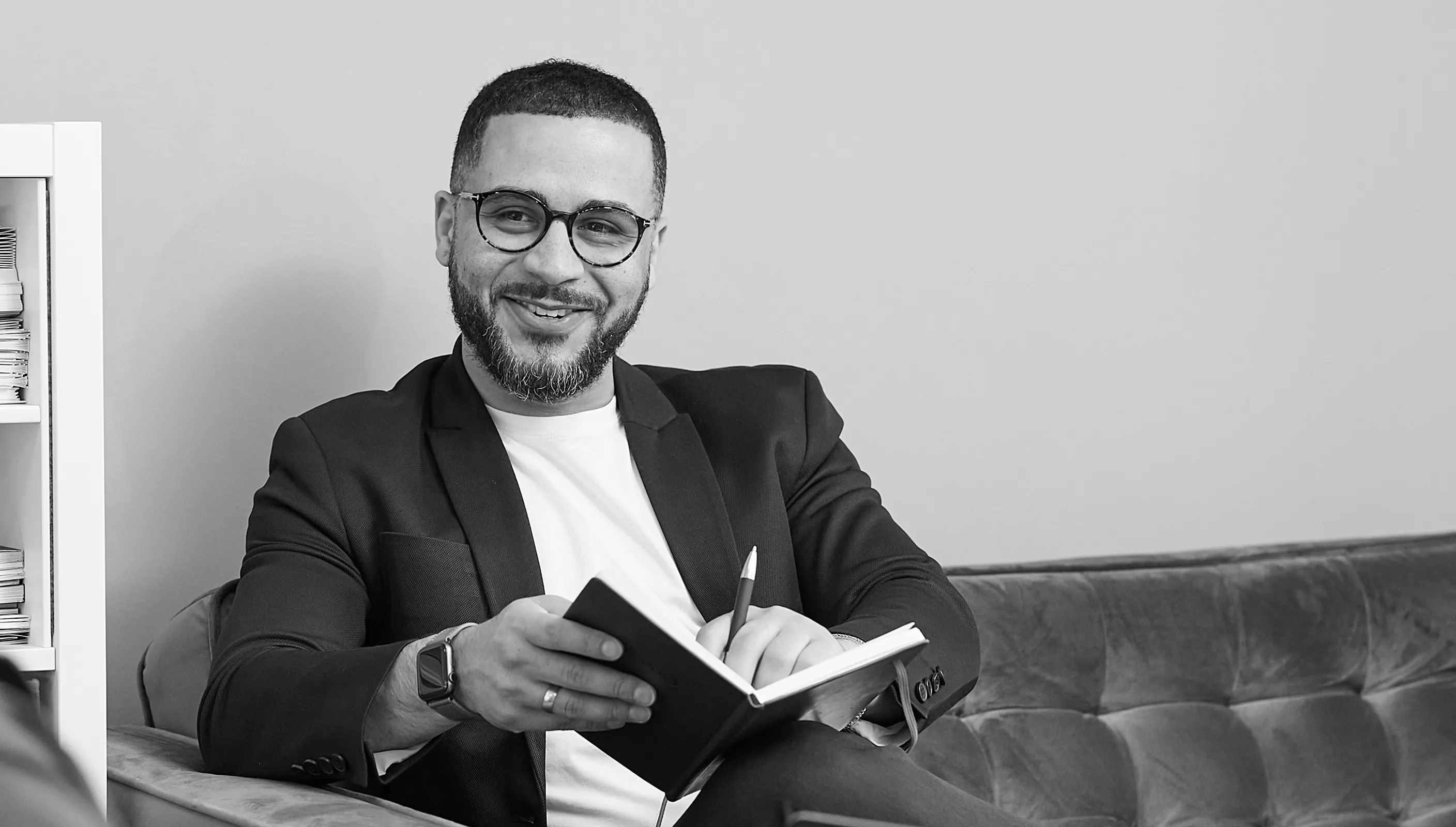Michael Roberts client testimonial portrait
